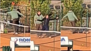 Σκληρές εικόνες: Πατέρας τενίστριας ξυλοκοπεί την κόρη του μετά την προπόνηση