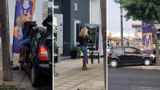 Λάρισα: Γυναίκα στο τσακίρ κέφι έριξε το Ι.Χ της σε δέντρο, άρχισε να χορεύει και να πετάει καρέκλες