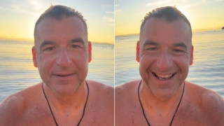 Γιώργος Λιάγκας: Εύχεται «καλά Χριστούγεννα» μέσα από τη θάλασσα!