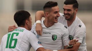 Βέροια - Μακεδονικός 1-2: Το γκολ της νίκης για τους «πράσινους» με προβολή του Σιμόνι (vid)