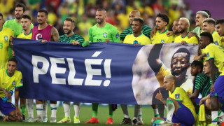 Οι παίκτες της Βραζιλίας δεν ξέχασαν τον μεγάλο Πελέ