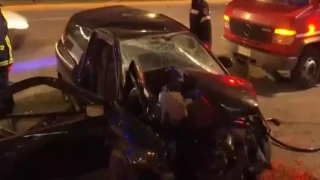 Σοκάρουν τα πλάνα από το τροχαίο στη Συγγρού- Καρέ καρέ η σφοδρή σύγκρουση