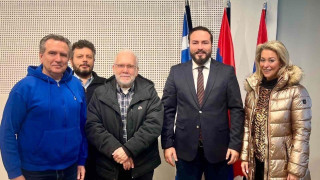 Ο Διαμαντής Γκολιδάκης επισκέφθηκε την Αρμενική Κοινότητα Θεσσαλονίκης