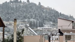 ΠΑΟΚ: Πυκνή χιονόπτωση στη Λαμία -Ερωτηματικά για την διεξαγωγή του αγώνα κυπέλλου