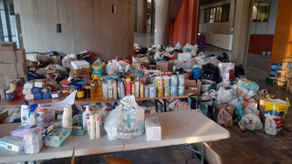 Κ.Μακεδονία: 22 φορτηγά με ανθρωπιστική βοήθεια για τους σεισμόπληκτους