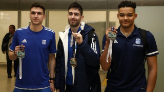 Ευρωπαϊκό Κλειστού: Επέστρεψε η ελληνική αποστολή με τρία μετάλλια