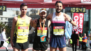 Ημιμαραθωνιος Αθήνας: Νικητές Καραΐσκος και Παναγιωτοπουλου