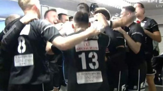 Το «πάρτι» των παικτών του ΠΑΟΚ στα αποδυτήρια μετά την κατάκτηση του Κυπέλλου (vid)