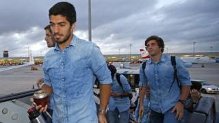 Αναχώρησε για Μαδρίτη η Μπαρτσελόνα (pics)