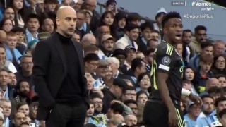 Mάντσεστερ Σίτι- Ρεάλ Μαδρίτης: O ιδιαίτερος διάλογος Γκουραδιόλα - Βινίσιους εν ώρα παιχνιδιού