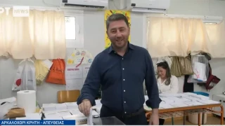 Επιθετικός ο Ανδρουλάκης έξω από την κάλπη: «Γυρίστε την πλάτη σε τοξικότητα και ικέτες της Χρυσής Αυγής»