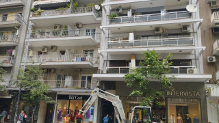 Εργασίες συντήρησης των δέντρων σήμερα στην Τσιμισκή (pics)