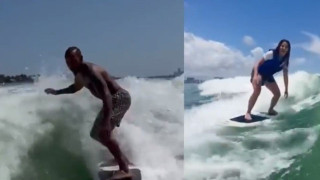 «Καρφώθηκαν» Χάμιλτον και Σακίρα; Ο φακός τους... τσάκωσε να κάνουν σέρφινγκ