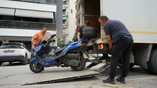 Θεσσαλονίκη: Eπιχείρηση απομάκρυνσης πάνω από 40 δικύκλων