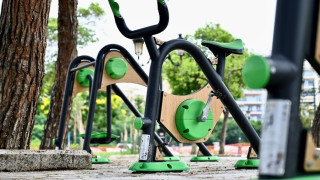 Δήμος Θεσσαλονίκης: Νέο υπαίθριο γυμναστήριο στην πλατεία Αρχαίας Αγοράς (ΦΩΤΟ)