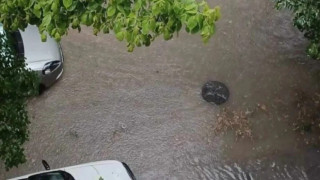 Σέρρες: «Ποτάμια» έγιναν οι δρόμοι μετά την επέλαση της κακοκαιρίας