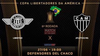 «Ματς της ημέρας» : Κυρίες και  κύριοι : - Λιμπερτάδ – Ατλέτικο Μινέιρο –