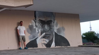 Απίστευτο: Το ΑΠΘ έσβησε το γκράφιτι του Θεόδωρου Αγγελόπουλου