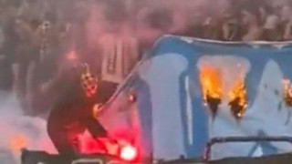 Επεισόδια στο ΑΪΚ - Μάλμε: Φωτιές και ξύλο (vids)