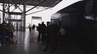 Η αναχώρηση του ΠΑΟΚ για το Ντορτμουντ (vids)