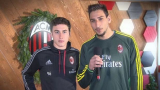 Οι ευχές των ποδοσφαιριστών της Μίλαν (video)