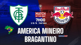 «Ματς της ημέρας» :  - Αμέρικα Μινέιρο - Μπραγκαντίνο –