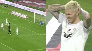 Γαλατασαράι: Εκτέλεση πέναλτι με πάσα στον Ικάρντι, το έστειλε άουτ σε κενή εστία (video)