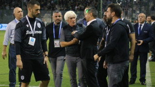 Ο Γιοβάνοβιτς προσπαθούσε να ηρεμήσει τον Λουτσέσκου μετά το τέλος του αγώνα (vid)