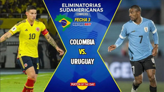 «Ματς της ημέρας» :   Σπουδαίο παιχνίδι στην Λατινική Αμερική : - Κολομβία - Ουρουγουάη –