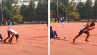 Ινδία: Πώς ένας δρομέας έτρεξε μόνος του σε τελικό 100μ. και τερμάτισε... τελευταίος