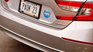 Αμάξι με...πινακίδα ΠΑΟΚ στη Νέα Υόρκη!