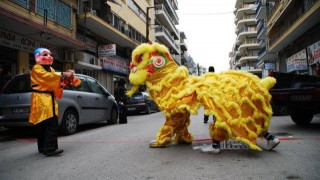 Θεσσαλονίκη: Μεγαλοπρεπής εορτασμός της κινέζικης Πρωτοχρονιάς