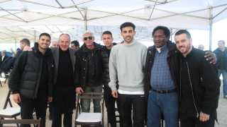 Η «ασπρόμαυρη» οικογένεια στην ιστορική μέρα του ΠΑΟΚ