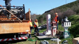 Λάρισα: Μεταφέρεται το μνημείο για τους αδικοχαμένους φίλους του ΠΑΟΚ