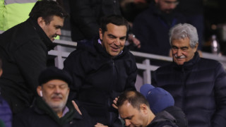 Ο Αλέξης Τσίπρας παρακολούθησε από τη Λεωφόρο τη δραματική πρόκριση του Παναθηναϊκού