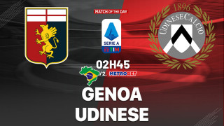 «Ματς της ημέρας» :  Ενδιαφέρον παιχνίδι στην Ιταλία : - Τζένοα - Ουντινέζε –