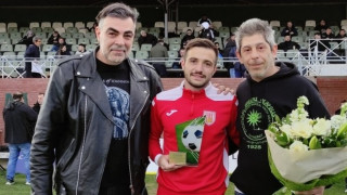 Βραβεύτηκε ο Γαρύφαλλος από τους φιλάθλους του Μακεδονικού