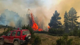 Πιέρια: Τραυματίστηκε εθελοντής πυροσβέστης-Για 3η μέρα μαίνεται η φωτιά