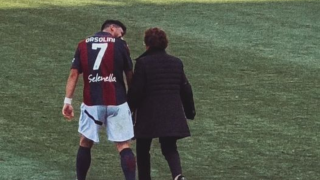 Serie A: Συγκινητική στιγμή με τον Ορσολίνι﻿ να πανηγυρίζει αγκαλιά με τη γιαγιά του την ευρωπαϊκή έξοδο της Μπολόνια