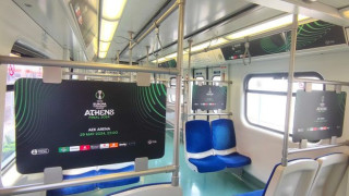 Conference League: Έτσι «ντύθηκαν» τα Μέσα Μαζικής Μεταφοράς ενόψει τελικού