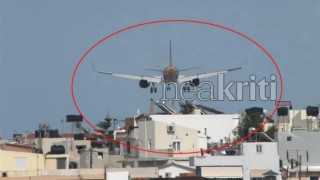 Κρήτη: Βίντεο που κόβει την ανάσα – Αεροπλάνα προσγειώνονται μια ανάσα από ταράτσες