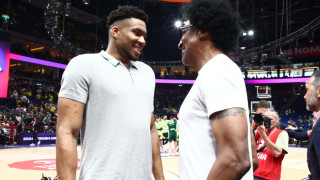 Ο Γιάννης Αντετοκούνμπο στο Βερολίνο για το Final Four