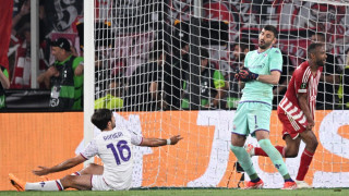 Το ιστορικό γκολ του Ελ Κααμπί που χαρίζει στον Ολυμπιακό το Conference League (vid)