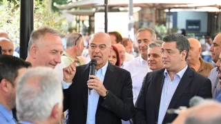 Θεσσαλονίκη: Κλιμάκιο της ΝΔ, υπό τον Νίκο Δένδια, στον Εύοσμο