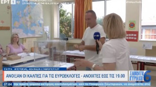 Ευρωεκλογές: Άνοιξαν οι κάλπες στις 7 το πρωί σε 18.380 εκλογικά τμήματα (vid)