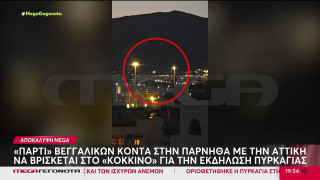 Αδιανόητο! Πάρτι με πυροτεχνήματα στην Πάρνηθα ενώ η Αττική ήταν στο «κόκκινο» (vid)