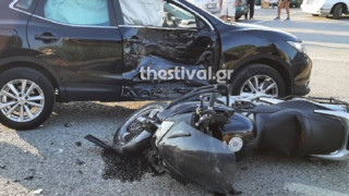 Θεσσαλονίκη: Τραγωδία στην άσφαλτο-Νεκρός 60χρονος σε τροχαίο