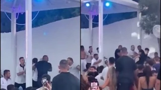 Μυθικό ξύλο σε μαγαζί της Χαλκιδικής υπό τους ήχους techno μουσικής