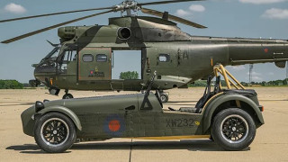 Ηνωμένο Βασίλειο: Κατασκευάστηκε αυτοκίνητο με ανταλλακτικά ελικοπτέρου! (pics)