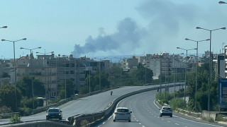 Θεσσαλονίκη: Φωτιά κοντά σε οικισμό Ρομά στα δυτικά